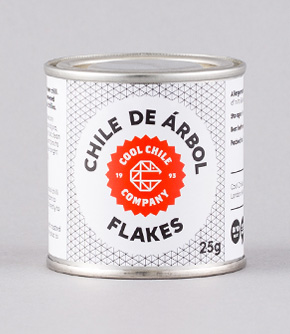 De Arbol Chilli Flakes 25g