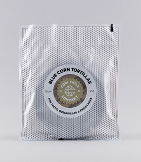 Table Tortillas (blue) 15cm Baker's Dozen