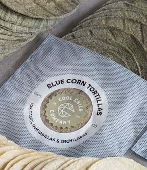 Corn Tortillas (blue) 15cm x 10