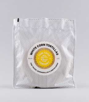 15CM - WHITE BAKER'S DOZEN - Table Tortillas