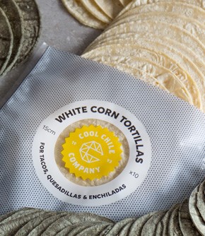 Corn Tortillas (white) 15cm x 10