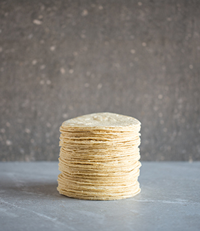 CASE - SOFT 12CM White Tortillas - 6 x 1KG