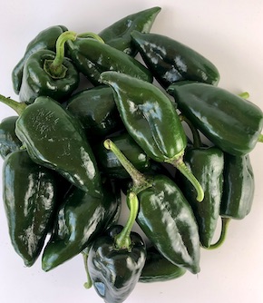 Fresh Poblano Chillies 300g