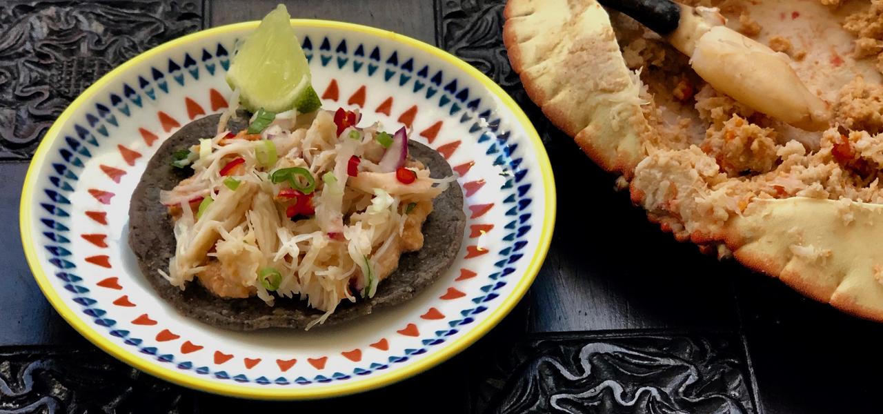 Bitesize Crab Tostadas Cool Chile