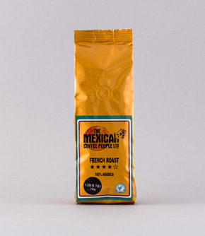 French Roast GROUND 250g - The Mexican Coffee People 