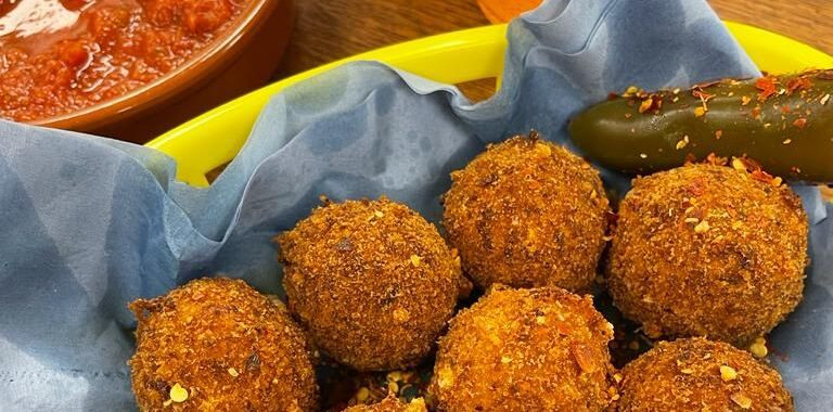 Jalapeno Cheese Balls - banner image