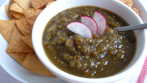 Tomatillo & chipotle Salsa - banner image