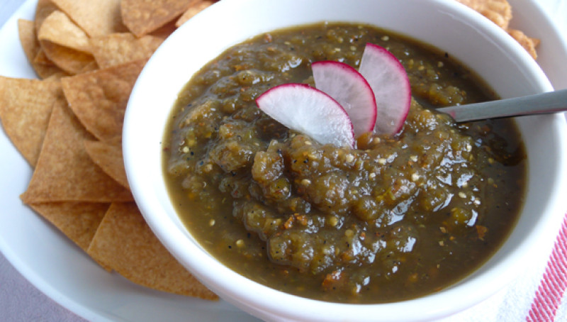 Tomatillo & chipotle Salsa - thumbnail image