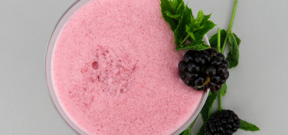 Blackberry Tequila Sour - banner image