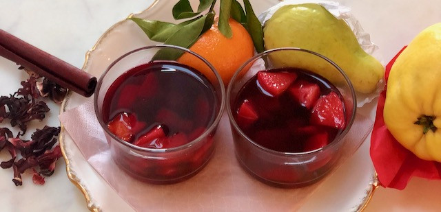 Ponche con Flor de Jamaica - Mulled Hibiscus - Recipes | Cool Chile Ponche con Flor de Jamaica - Mulled Hibiscus - Recipes | Cool Chile