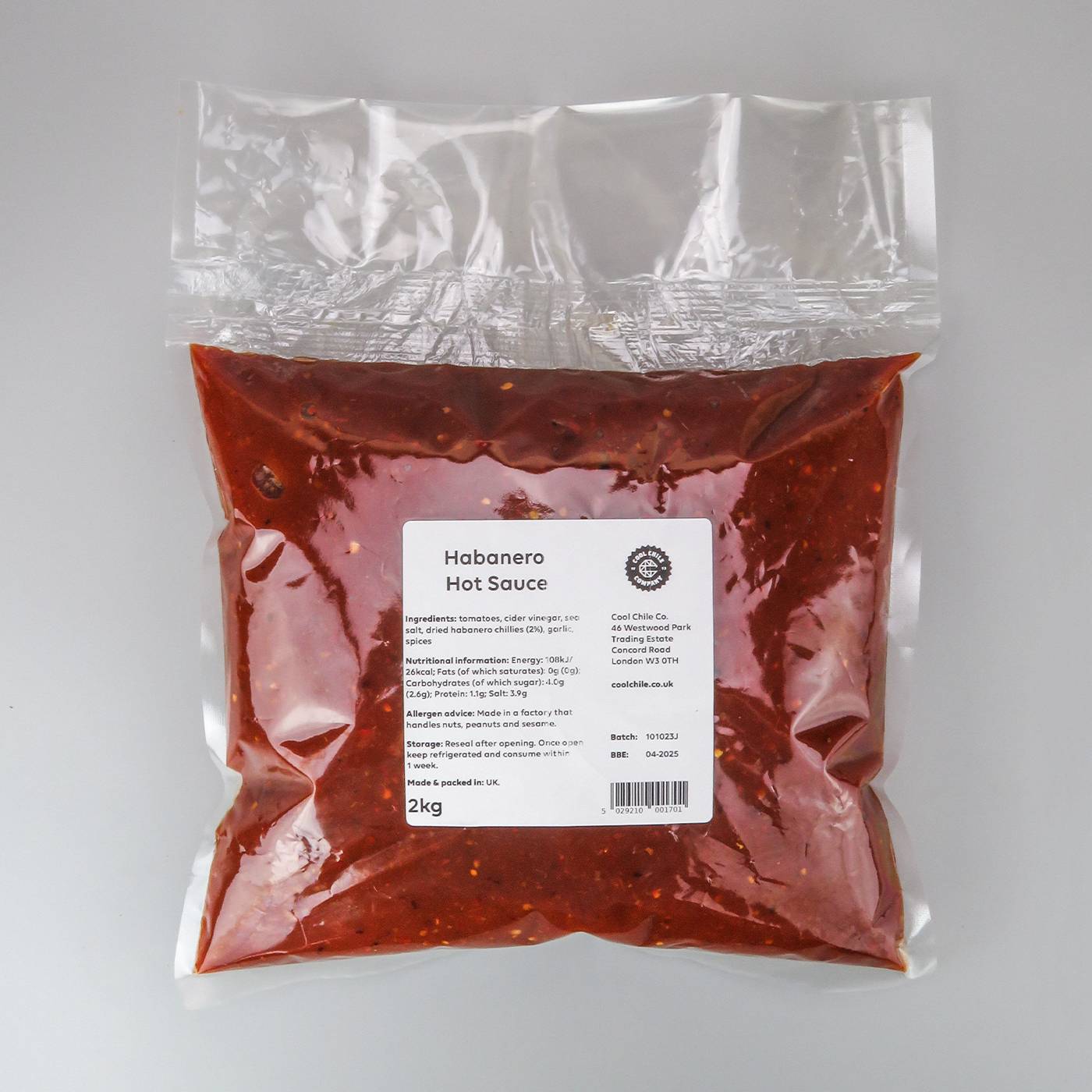 Habanero hot sauce - product image