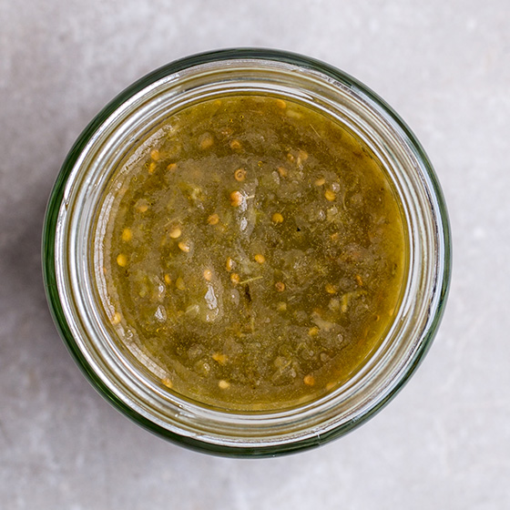 Tomatillo salsa product - product image