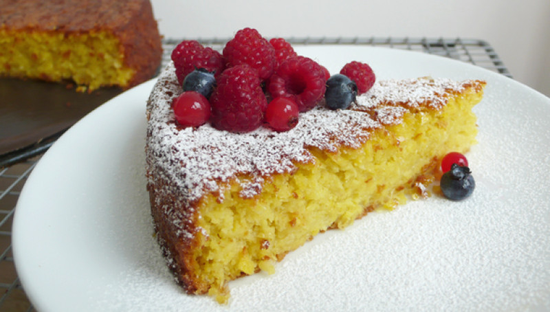 Pastel de Elote (Fresh Corn Cake)  - thumbnail image