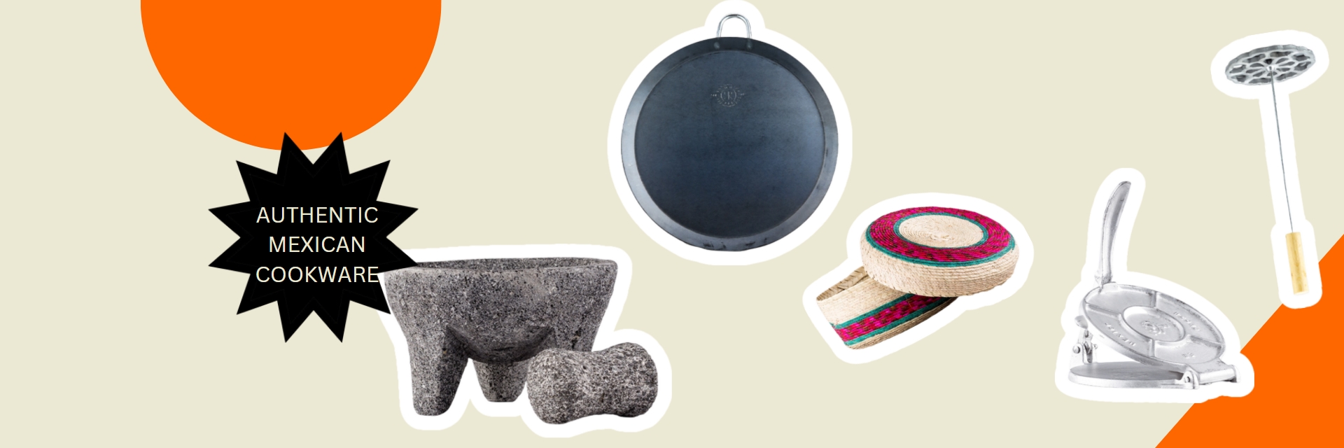 Mexican Cookware & Cookbooks - banner image