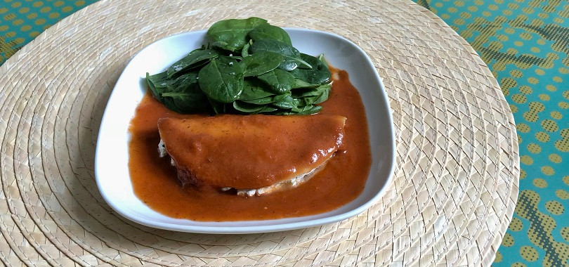 Ranchero Sauce – entomatadas with requeson - banner image