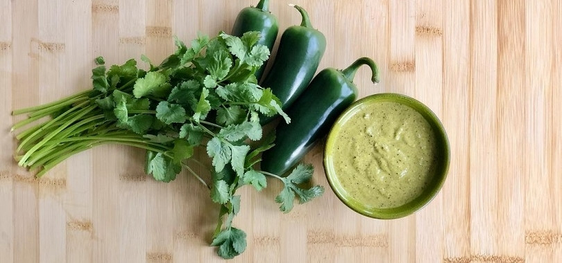 Roasted Green Jalapeno Emulsion - banner image