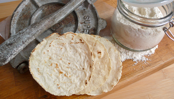 Homemade tortillas - banner image